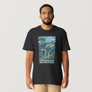 Alps Walking Track Tee Mens