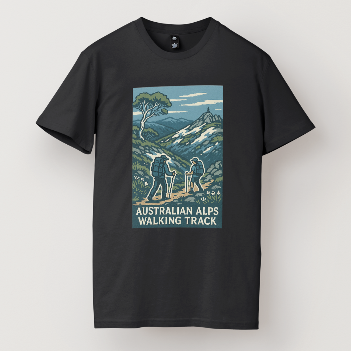 Alps Walking Track Tee Mens