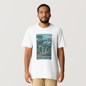 Alps Walking Track Tee Mens