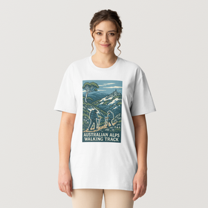 Alps Walking Track Tee Mens