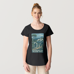 Alps Walking Track Trail Tee Women's