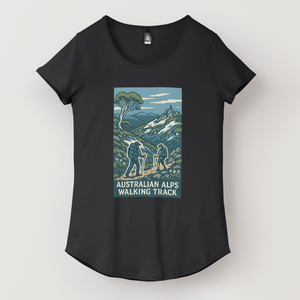 Alps Walking Track Trail Tee Women's