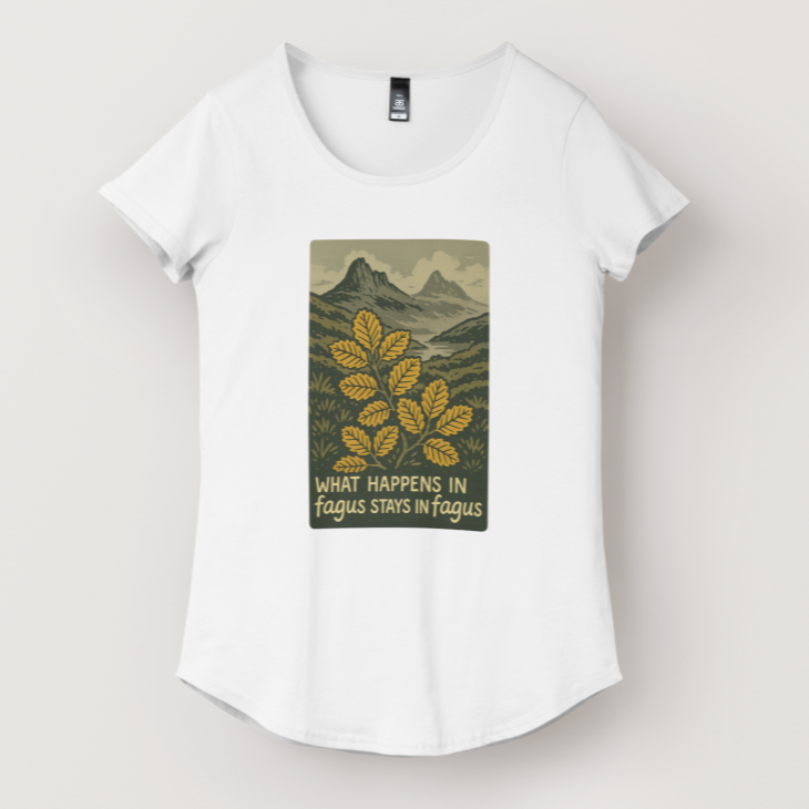 What Happens in Fagus Trail Tee Women's