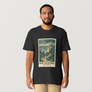 Great Ocean Walk Trail Trail Tee Mens