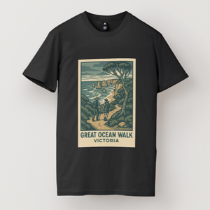 Great Ocean Walk Trail Trail Tee Mens
