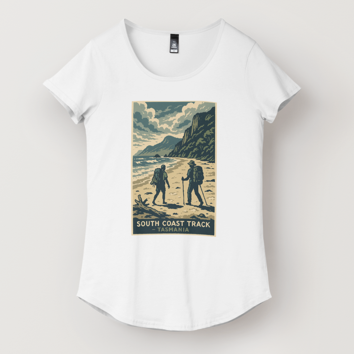 South Coast Track Trail Tee Women's