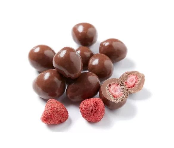 Choc Coated Freeze Dried Strawberries