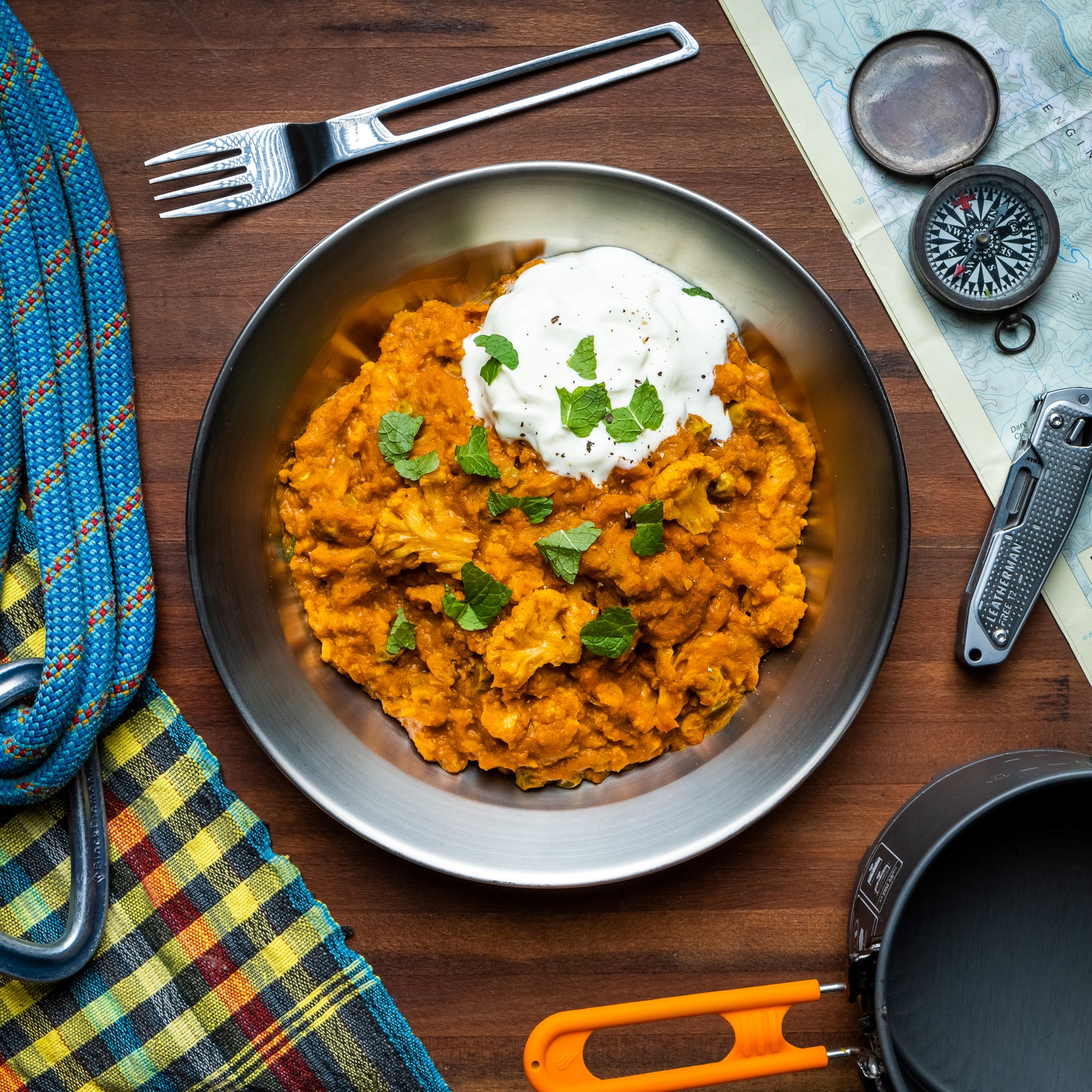 Cauliflower Pea Dahl XL Serve 8 Pack